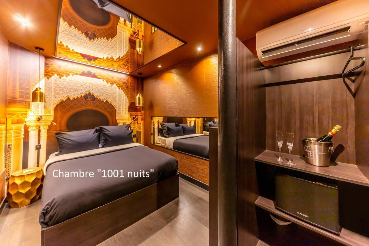 Love Hotel Avec Nuit Insolite Au Dandy Et Jacuzzi Privatise (Adults Only) Paris Exterior photo