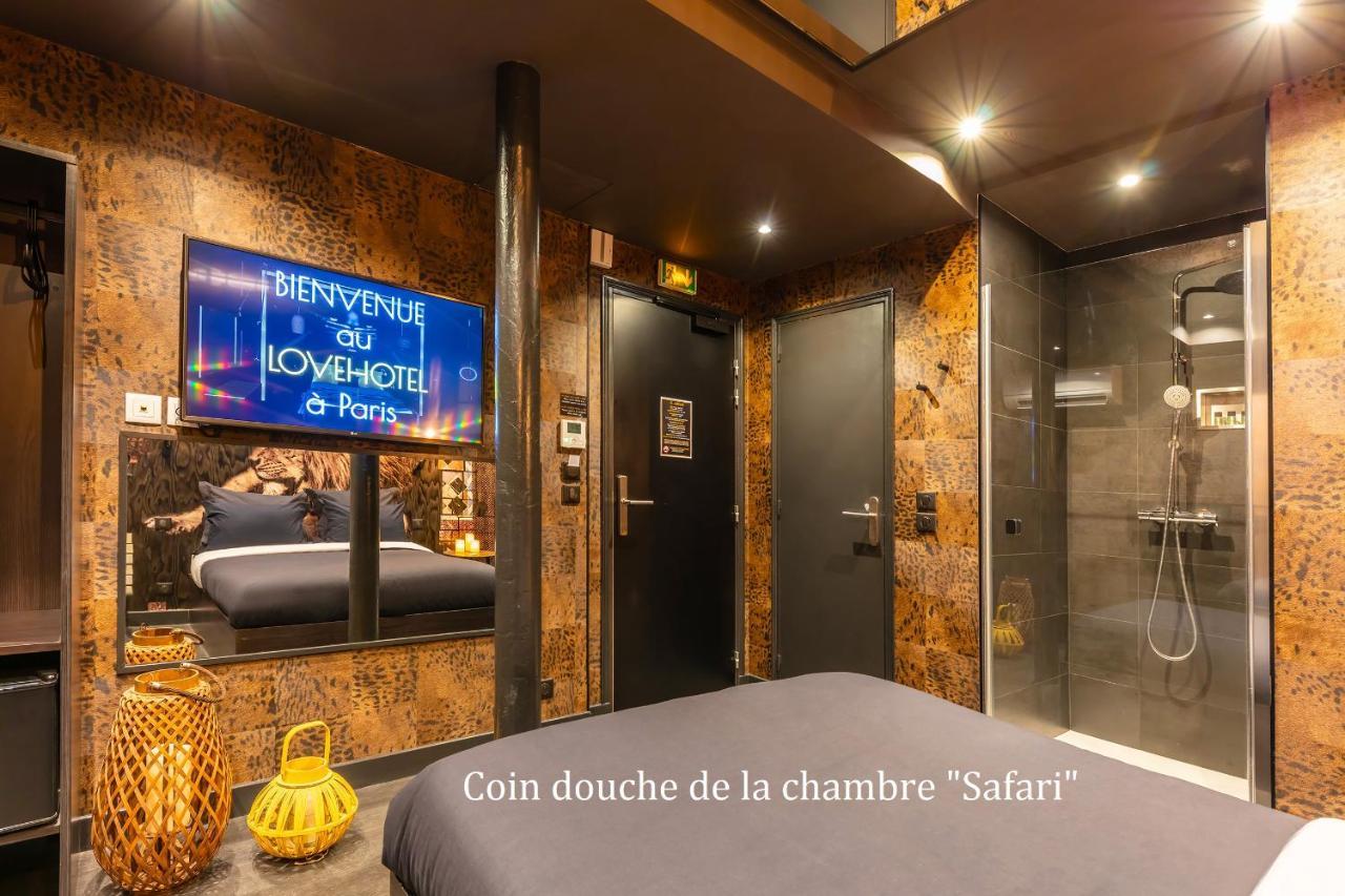 Love Hotel Avec Nuit Insolite Au Dandy Et Jacuzzi Privatise (Adults Only) Paris Exterior photo