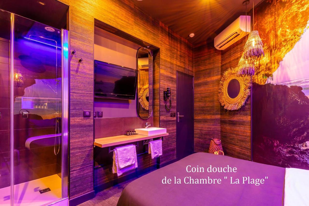 Love Hotel Avec Nuit Insolite Au Dandy Et Jacuzzi Privatise (Adults Only) Paris Exterior photo